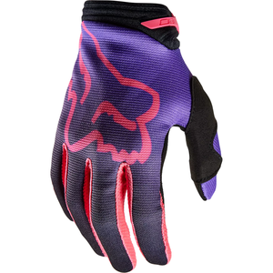Fox Racing Womens 180 Toxsyk Gloves (Black/Pink)
